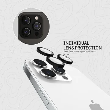 Pelican Camera Lens Protector for iPhone 15 Pro Max/Pro