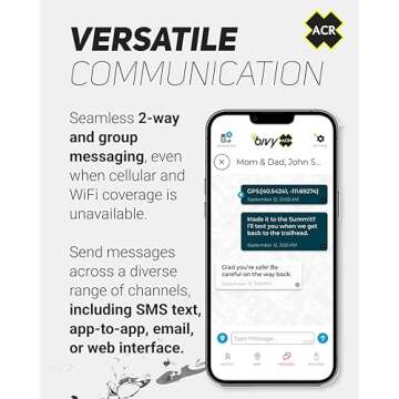 ACR Bivy Stick Satellite Communicator for Adventurers