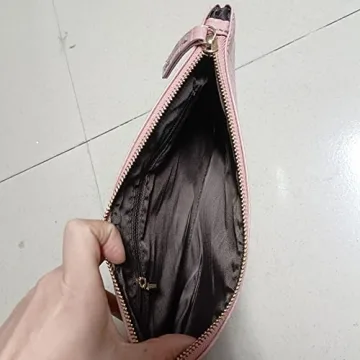 NIGEDU Stylish Crocodile Clutch for Women Evening Out