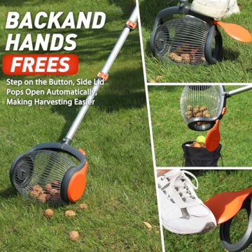 Acorn Picker Upper Roller - Easy Nut Collector