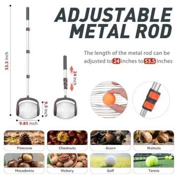 Acorn Picker Upper Roller - Easy Nut Collector