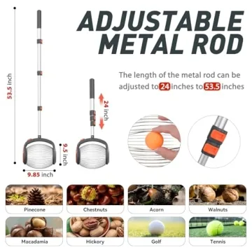 Acorn Picker Upper Roller - Easy Nut Collector