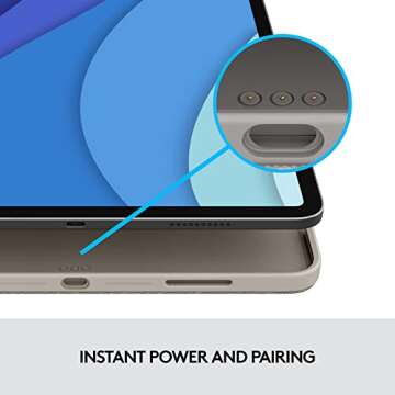 Logitech Combo Touch Keyboard Case for iPad Pro 12.9"