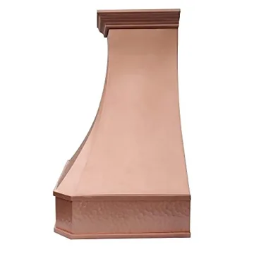 Elegant 30" Copper Range Hood with Powerful Airflow