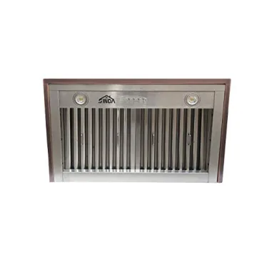 Elegant 30" Copper Range Hood with Powerful Airflow