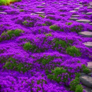 Creeping Thyme Seeds for Planting Perennial Ground Cover Plants Heirloom Flowers Non-GMO Thymus Serpyllum Seed High Germination Rate (Creeping Thyme Seeds, 20000, Count)