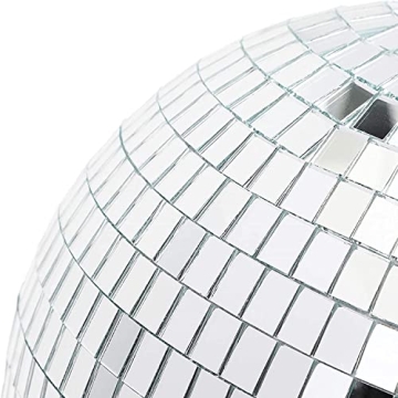 8-Inch Mirror Disco Ball for Home Party Weddings
