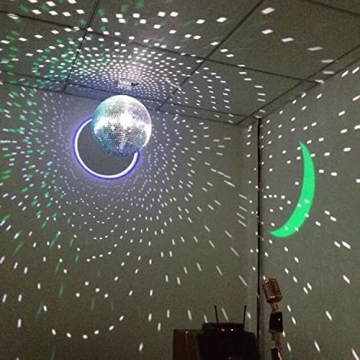 8-Inch Mirror Disco Ball for Home Party Weddings