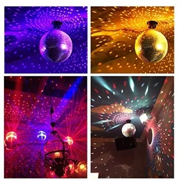 8-Inch Mirror Disco Ball for Home Party Weddings