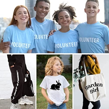 SGHUO Heat Transfer Vinyl 22 Pack - Assorted & Glitter Sheets