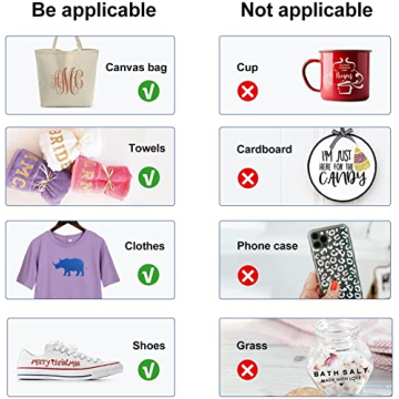 SGHUO Heat Transfer Vinyl 22 Pack - Assorted & Glitter Sheets