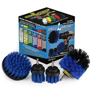 Marine Cleaning Supplies Brush Kit - Boat and Tank Cleaning Tools