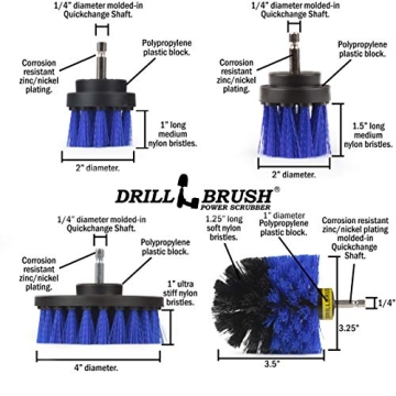 Marine cleaning brush kit for effortless aquatic maintenance