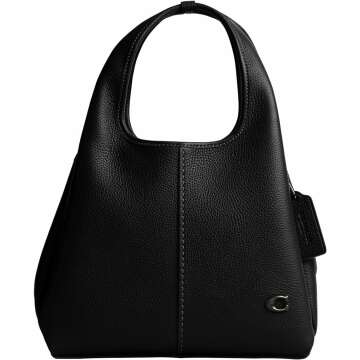 Coach Lana Pebble Leather Shoulder Bag for Women