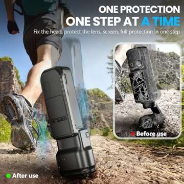 STARTRC Gimbal Protective Cover for DJI Osmo Pocket 3 Creator Combo, Anti-Fall Storage Handheld Came...