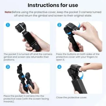 STARTRC Gimbal Cover for DJI Osmo Pocket 3 - Ultimate Protection