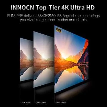 INNOCN 15.6" Portable OLED Monitor - 4K Touch