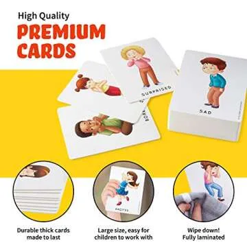 Shop Feelings and Emotions Flash Cards for Kids Now