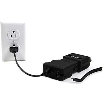 POLICE Stun Gun TW10 Heavy Duty with Flashlight & Alarm