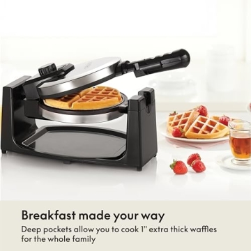 BELLA Classic Waffle Maker – Perfect Belgian Waffles at Home