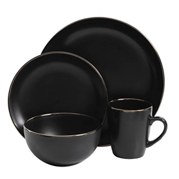 Elegant Gibson Rockaway Dinnerware Set with Gold Trim