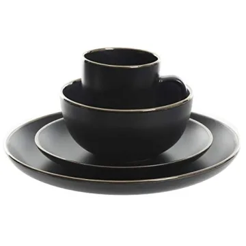 Elegant Gibson Rockaway Dinnerware Set with Gold Trim
