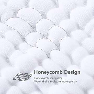 SWEET DOLPHIN 24 Pack Muslin Burp Cloths Large 100% Cotton Hand Washcloths for Baby - Baby Essentials Extra Absorbent and Soft Boys & Girls Milk Spit Up Rags for Newborn Registry - White, 20" X10"