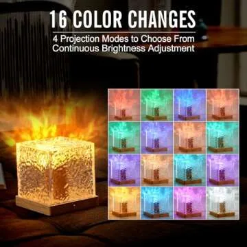 FALCON HIMA Northern Lights Projector - 16 Colors LED Aurora