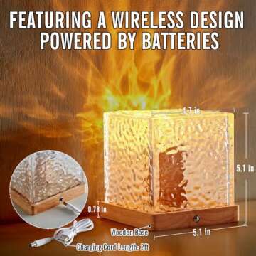 FALCON HIMA Northern Lights Projector - 16 Colors LED Aurora