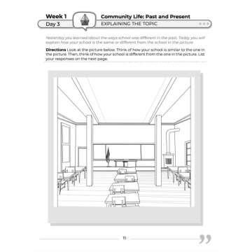 1st Grade Social Studies: Daily Practice Workbook | 20 Weeks of Fun Activities | History | Civic and Government | Geography | Economics | + Video ... Each Question (Social Studies by ArgoPrep)