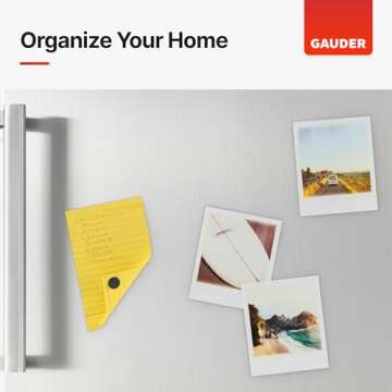 GAUDER Magnetic Dots - Adhesive Sticky Magnets for Crafts