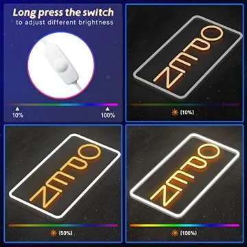 Sugarneon LED Neon Open Sign, 16.5x 9 Open Sign for Business, Powered by USB with ONOFF Switch, Adjustable Brightness Neon Lights for Party Bar Salon Coffee Stores Hotel Wall Decor Neon Light Sign