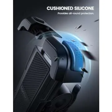 Lamicall Adjustable Bike Phone Mount for Safe Riding