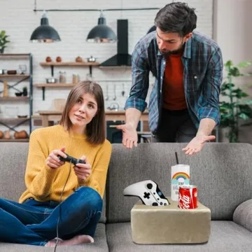 Nisdoing Couch Cup Holder - Convenient Drink Storage Solution
