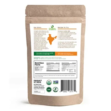 Organic Spice Resource Turmeric Root Powder, 8 oz (226 g)
