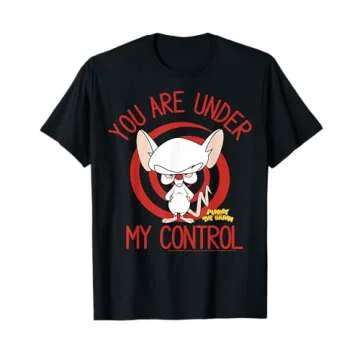 Pinky And The Brain You Are Under My Control T-Shirt - Officially Licensed Apparel for Fans