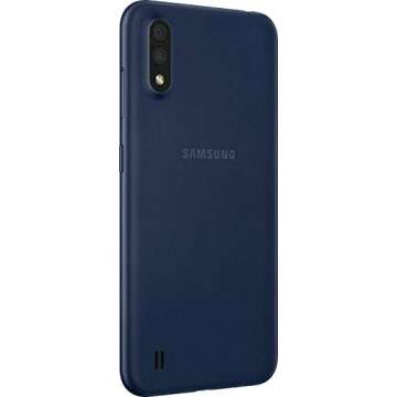 Samsung Galaxy A01 (A015M), 4G LTE, International Version (No US Warranty), 16GB, Blue - GSM Unlocked