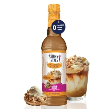 Sugar Free Holiday Apple Crisp Syrup for Coffee Lovers