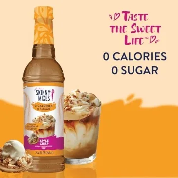 Sugar Free Holiday Apple Crisp Syrup for Coffee Lovers