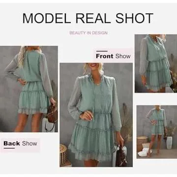 Dokotoo Ruffle Tiered Dress for Spring 2024