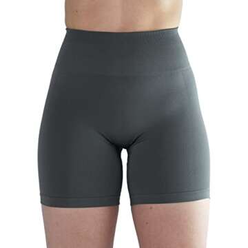 AUROLA Intensify Women's Workout Shorts - High Waist, Ultra-Stretch for Ultimate Comfort