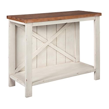 Stylish Modern Farmhouse Console Sofa Table for Narrow Spaces
