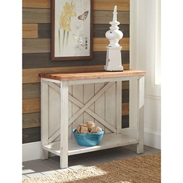 Stylish Modern Farmhouse Console Sofa Table for Narrow Spaces