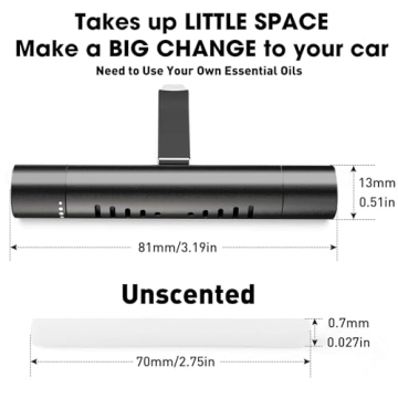 EORRZZY Custom Car Air Fresheners with Refill Packs
