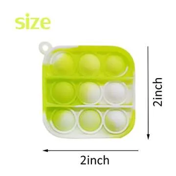 120 Pcs Mini Pop Bubble Fidget Sensory Toys, Pop Toy Bulk for Party Favor, Classroom Student Prizes ...