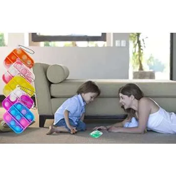 120 Pcs Mini Pop Bubble Fidget Sensory Toys for Kids