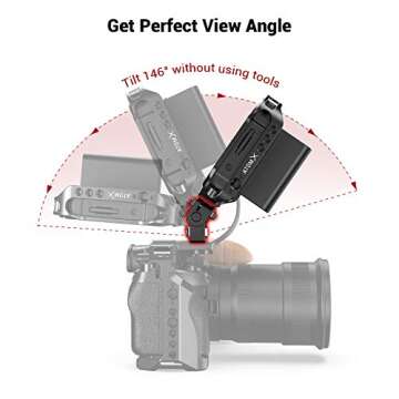 SMALLRIG Monitor Mount EVF Holder Support with Locating Pins for ARRI Standard - 2174
