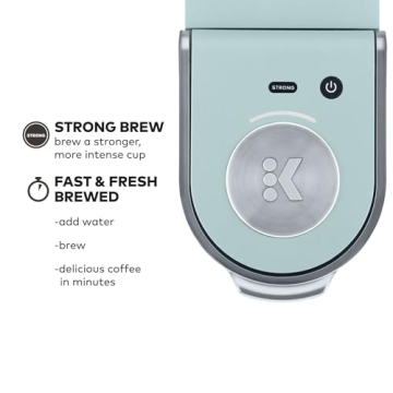 Keurig K-Mini Plus Coffee Maker with Strong Brew Feature