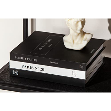 Elegant Decorative Books Set of 3 for Home Decor