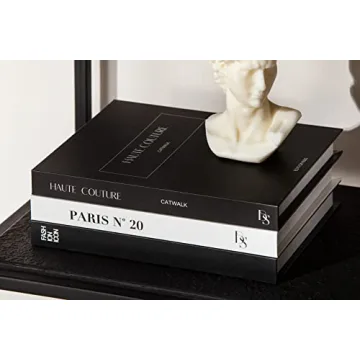 Elegant Decorative Books Set of 3 for Home Decor